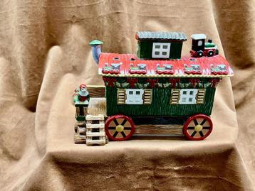 Villeroy & Boch kerst wagon Nostalgic Village met doos  beschikbaar voor biedingen