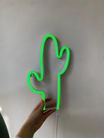Groene Cactus Lamp, Ophalen, Zo goed als nieuw, Kunststof