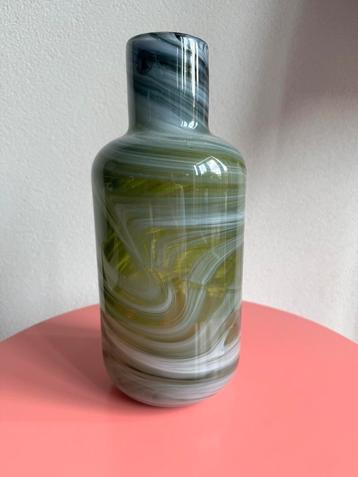 Ikea PS 2017 groene swirl vaas beschikbaar voor biedingen