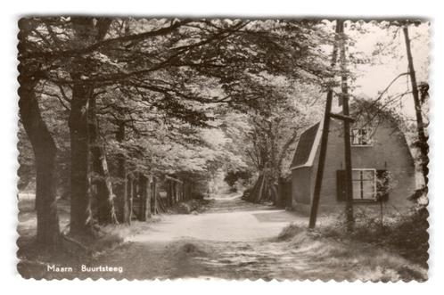 Maarn, Buurtsteeg, Verzamelen, Ansichtkaarten | Nederland, Gelopen, Utrecht, 1940 tot 1960, Verzenden