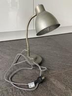 Industriële bureaulamp zware gietijzeren voet metaal lamp, Ophalen of Verzenden