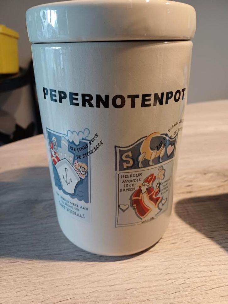 Sinterklaas pepernotenpot vintage, Sieraden, Tassen en Uiterlijk, Piercings, Staal, Ophalen of Verzenden