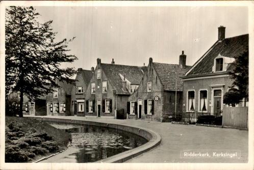 Kerksingel Ridderkerk, Verzamelen, Ansichtkaarten | Nederland, Gelopen, Zuid-Holland, Voor 1920, Ophalen of Verzenden