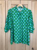 Geisha nieuwe blouse blauw/groen 3/4 mouw rechtmodel mt XXL, Geisha, Verzenden, Nieuw, Groen