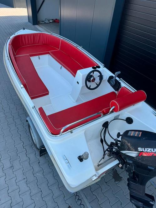 Wizard 430 Sport - Suzuki 15pk, Watersport en Boten, Vis- en Consoleboten, 10 tot 30 pk, 3 tot 6 meter, Benzine, Buitenboordmotor