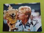Boris Becker handtekening gesigneerde foto 20x15cm, Ophalen of Verzenden, Zo goed als nieuw, Buitenlandse clubs, Spelerskaart