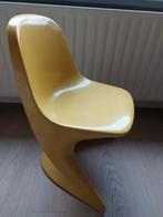 Vintage Gele Casalino Kinderstoel, Huis en Inrichting, Stoelen, Ophalen, Retro / vintage, Kunststof, Gebruikt