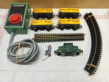 FLEISCHMANN  GROLSCH TREINTJE V 42-04 GROLSCH WAGONS beschikbaar voor biedingen