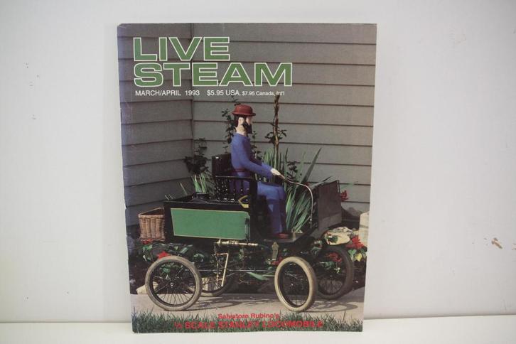 Live Steam Magazine March/ April 1993., Boeken, Tijdschriften en Kranten, Zo goed als nieuw, Wetenschap en Natuur, Ophalen of Verzenden