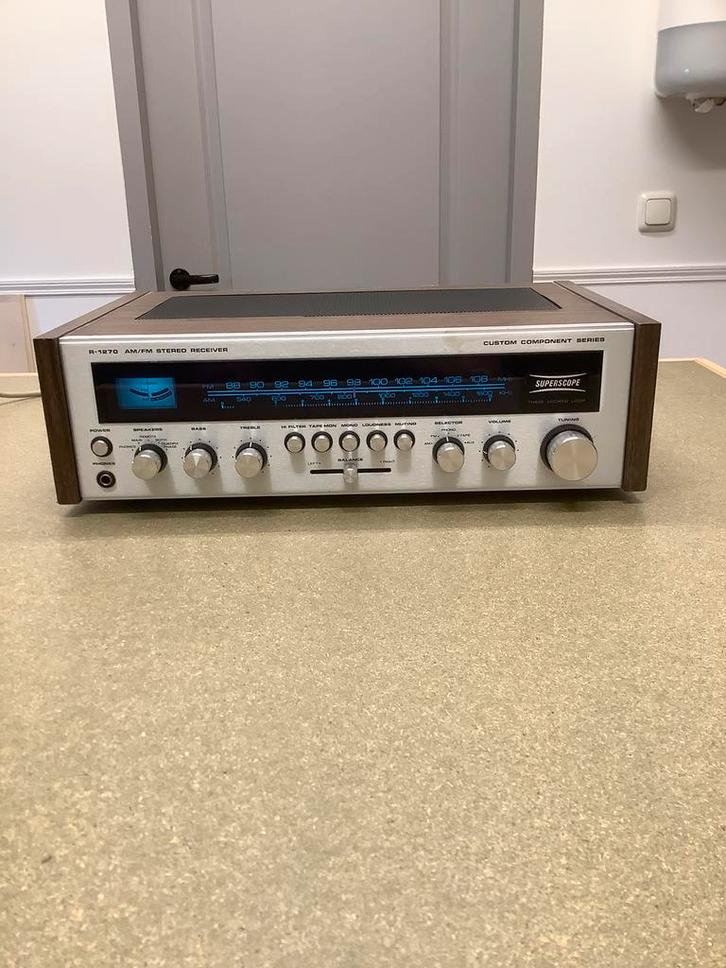 SUPERSCOPE R1270 /MARANTZ, Audio, Tv en Foto, Versterkers en Receivers, Gebruikt, Stereo, Minder dan 60 watt, Overige merken, Ophalen of Verzenden