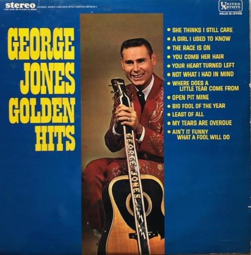GEORGE JONES LP: GOLDEN HITS, Cd's en Dvd's, Vinyl | Country en Western, Ophalen of Verzenden