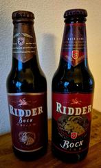 Volle oude 0,30 Ltr flessen Ridder Bockbier collector's item, Ophalen of Verzenden, Zo goed als nieuw, Flesje(s), Overige merken