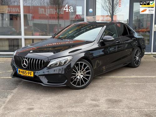 Mercedes-Benz C-klasse 180 AMG Line | Airco |Cruise | Leer, Auto's, Mercedes-Benz, Bedrijf, Te koop, C-Klasse, ABS, Airbags, Airconditioning