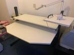 computertafel, Huis en Inrichting, Ophalen, Gebruikt, Metaal, 40 tot 80 cm