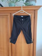 Zwarte capri, Maat 38/40 (M), Zwart, Ophalen of Verzenden, Driekwart