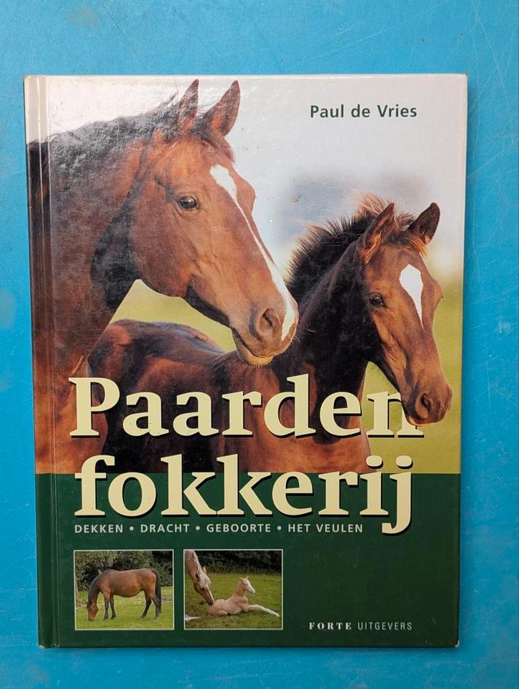 Paardenfokkerij - Paul de Vries, Boeken, Hobby en Vrije tijd, Zo goed als nieuw, Overige onderwerpen, Ophalen of Verzenden