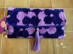 Ikat clutch paars roze, Ophalen of Verzenden, Nieuw, Paars, Avondtasje