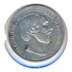 Nederland 2,5 Gulden 1869 Willem III, Koning Willem III, Zilver, Ophalen of Verzenden, Losse munt