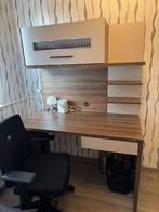 Bureau + bureaustoel te koop, Ophalen, Gebruikt, Bureau
