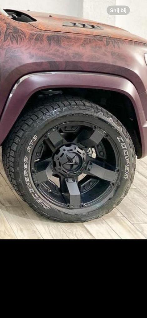 Rockstar XD811 9J 20” ET-12 5x110 5x127 Jeep 265/50 Cooper, Auto-onderdelen, Banden en Velgen, Band(en), All Season, 20 inch, 265 mm