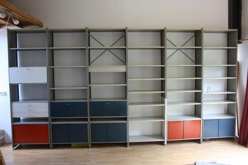 Retro vintage jaren 60 Gispen 5600 wandkast A. Cordemeyer, Huis en Inrichting, Kasten | Wandmeubels, Gebruikt, 200 cm of meer