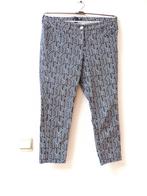 K16 GARDEUR ZURI driekwart broek blauw wit 42, Blauw, Maat 42/44 (L), Ophalen of Verzenden, Zo goed als nieuw