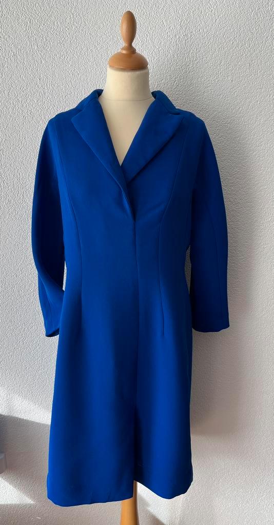 Natan jurk kleed, Kleding | Dames, Jurken, Zo goed als nieuw, Maat 38/40 (M), Blauw, Knielengte, Verzenden