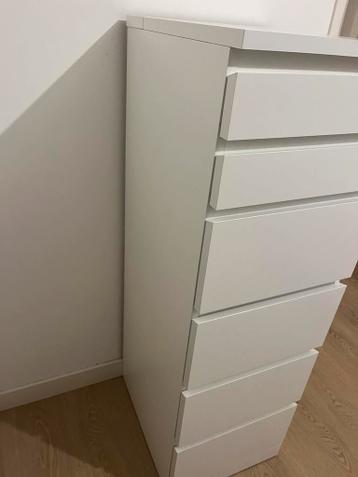 Ikea malm 40x123 cm white as new - afbeelding 7