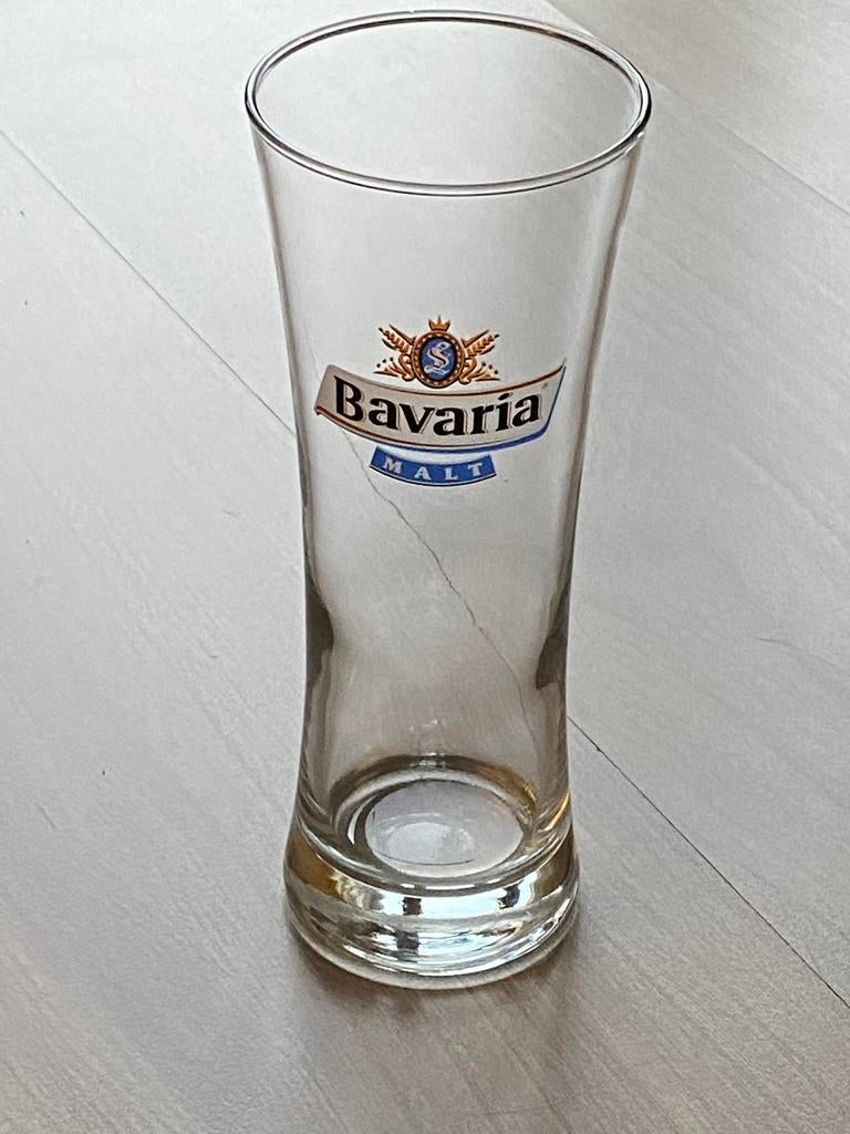 Bavaria malt diabolo glazen, Verzamelen, Ophalen of Verzenden, Nieuw, Bierglas