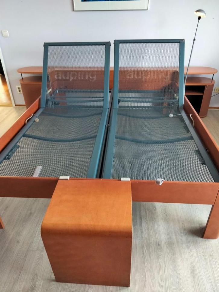 Auping Auronde 2000  160 x 200 x 48 cm, Huis en Inrichting, Slaapkamer | Bedden, Zo goed als nieuw, Tweepersoons, 160 cm, 200 cm