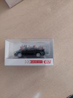 176 herpa microcity Toyota supra zwart 1:87 auto 030, Ophalen of Verzenden, Zo goed als nieuw, Bus of Vrachtwagen, Herpa