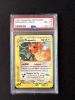 Dragonite holo expedition psa 8, Ophalen of Verzenden, Losse kaart, Zo goed als nieuw