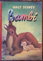 ** Bambi - Disney - Mulder & Zoon - uitgave 1950 - hardcover, Ophalen of Verzenden, Walt Disney