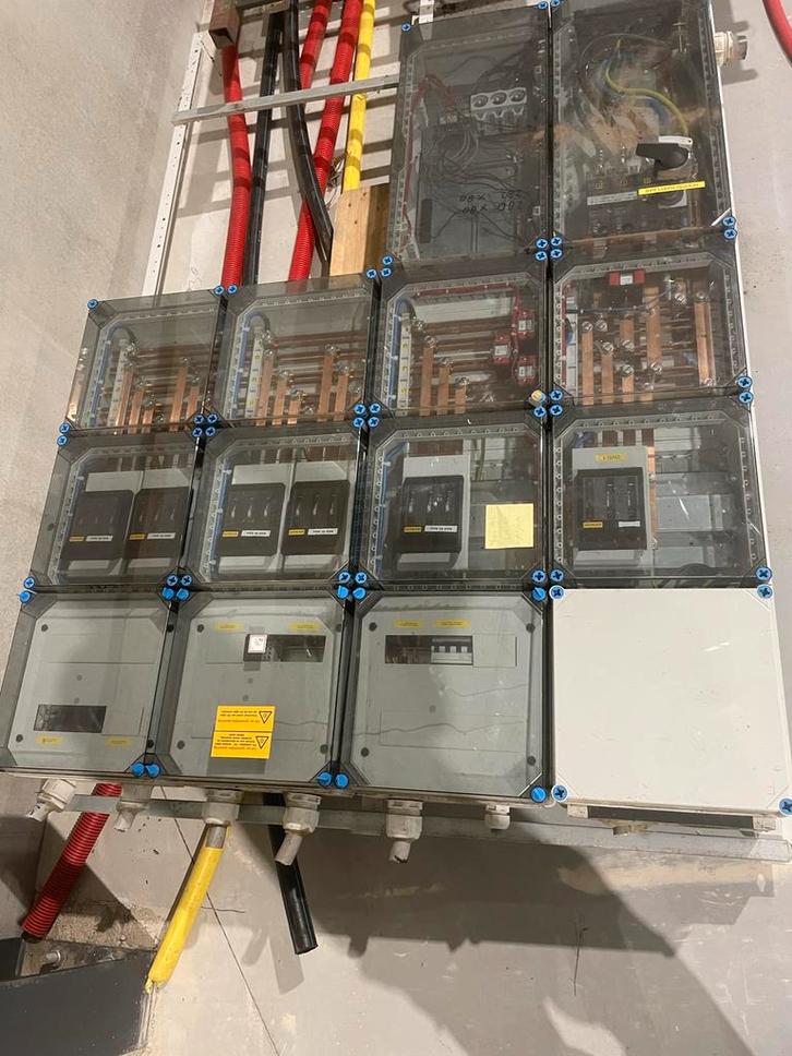Gebruikte Meterkast - Industrieel, Doe-het-zelf en Verbouw, Elektra en Kabels, Ophalen of Verzenden