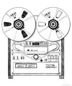 Akai GX 747 DBX, Ophalen, Bandrecorder, Met banden