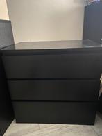 Malm ladekast 3 lades, Huis en Inrichting, Ophalen, Strak, 50 tot 100 cm, Zo goed als nieuw