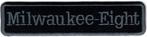 Harley Davidson Milwaukee-Eight stoffen opstrijk patch emble, Ophalen of Verzenden, Nieuw