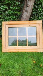 Uitzetraam Red Class Wood, Doe-het-zelf en Verbouw, Kozijnen en Schuifpuien, Raamkozijn, Nieuw, Minder dan 75 cm, Inclusief glas
