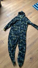 Onesie legerprint groen maat 158/164, Nacht- of Onderkleding, Jongen of Meisje, Ophalen of Verzenden, Zo goed als nieuw