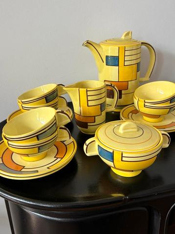 Eva Zeisel art deco koffieservies beschikbaar voor biedingen