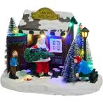 Super Gezellig Kersttafereel met Sfeervolle LED verlichting, Verzenden, Nieuw