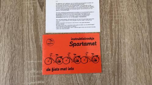 Originele handleiding  voor de Spartamet van Sparta., Fietsen en Brommers, Handleidingen en Instructieboekjes, Zo goed als nieuw
