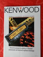 Kenwood Folder  zendontvangers diverse, Telecommunicatie, Ophalen of Verzenden, Zo goed als nieuw, Zender en Ontvanger