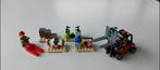 Lego: heftruck + transpallet + 4 palletten + 2 minifiguren, Ophalen of Verzenden, Nieuw, Complete set, Lego