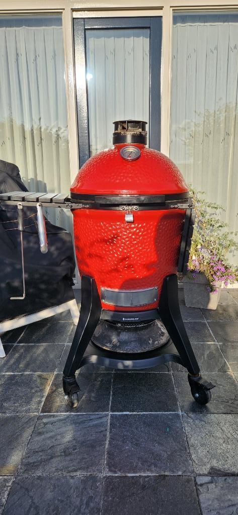 Kamado Joe Classic 3 III + veel accessoires BBQ Barbecue, Tuin en Terras, Houtskoolbarbecues, Gebruikt, Met accessoires, Ophalen