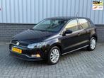 Volkswagen Polo 1.0 Comfortline |Airco|CruiseCtrl|Start/Stop, Stof, Gebruikt, Zwart, Origineel Nederlands