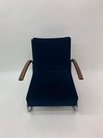 Gispen fauteuil design blauw, Huis en Inrichting, Ophalen of Verzenden, Zo goed als nieuw