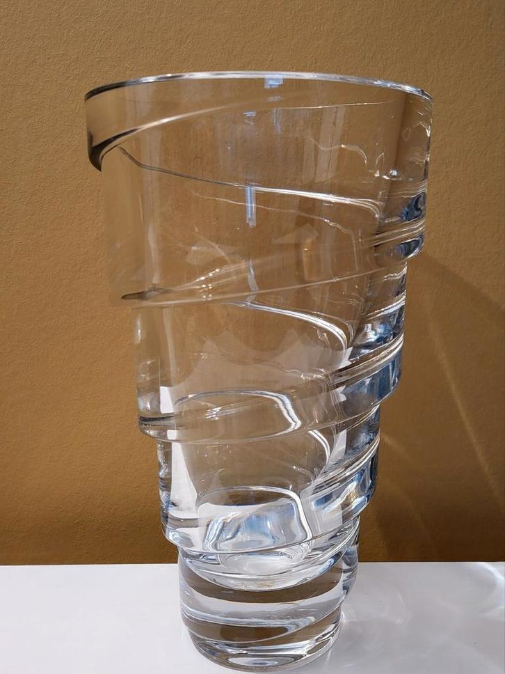 Designer kristallen vaas Miller Rogaska, Antiek en Kunst, Antiek | Glas en Kristal, Ophalen of Verzenden