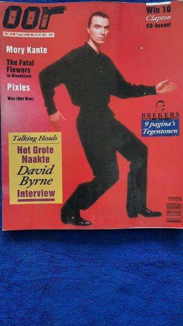 OOR 9-1988 2 Talking Heads David Byrne Mory Kante Fatal Flow beschikbaar voor biedingen