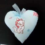 nieuw-kasthanger/hartje-Marie licht blauw schattig, Ophalen of Verzenden, Nieuw, Wanddecoratie